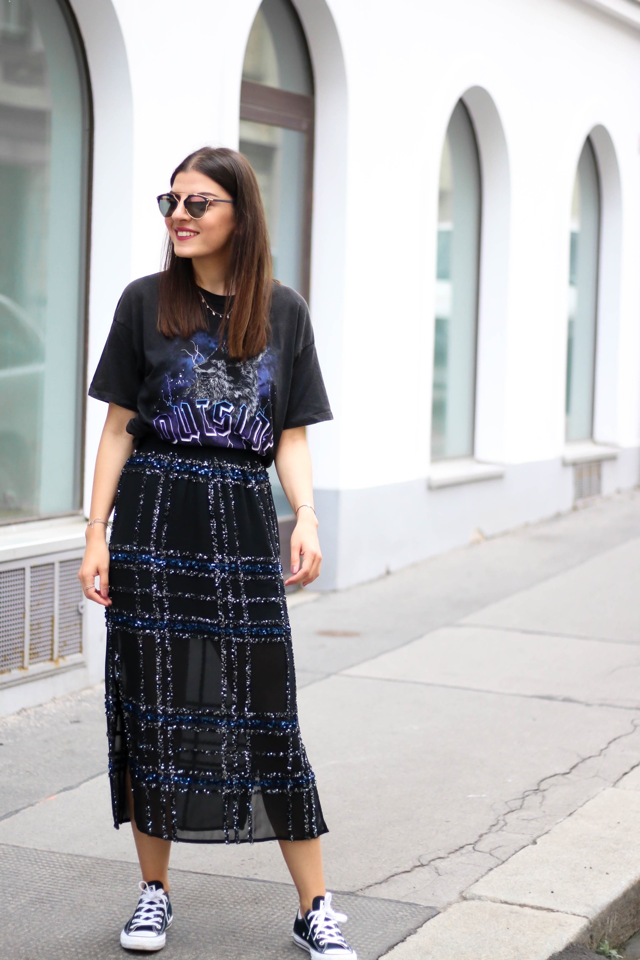 How to rock sequins during the day