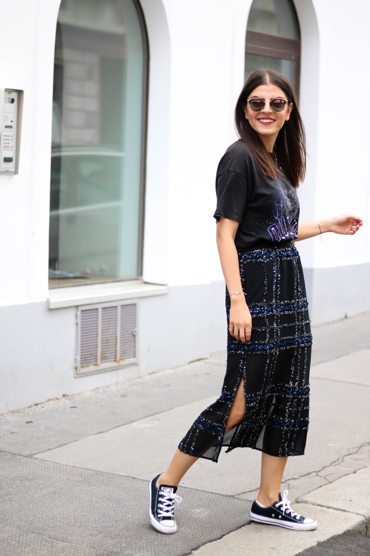 How to rock sequins during the day