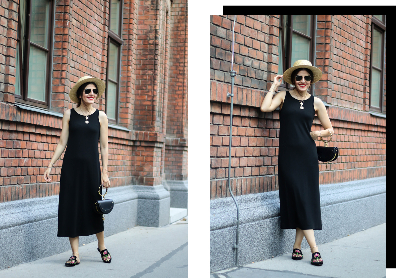 Black Slip Dress - Fashionnes - Mode- & Lifestyleblog aus Wien