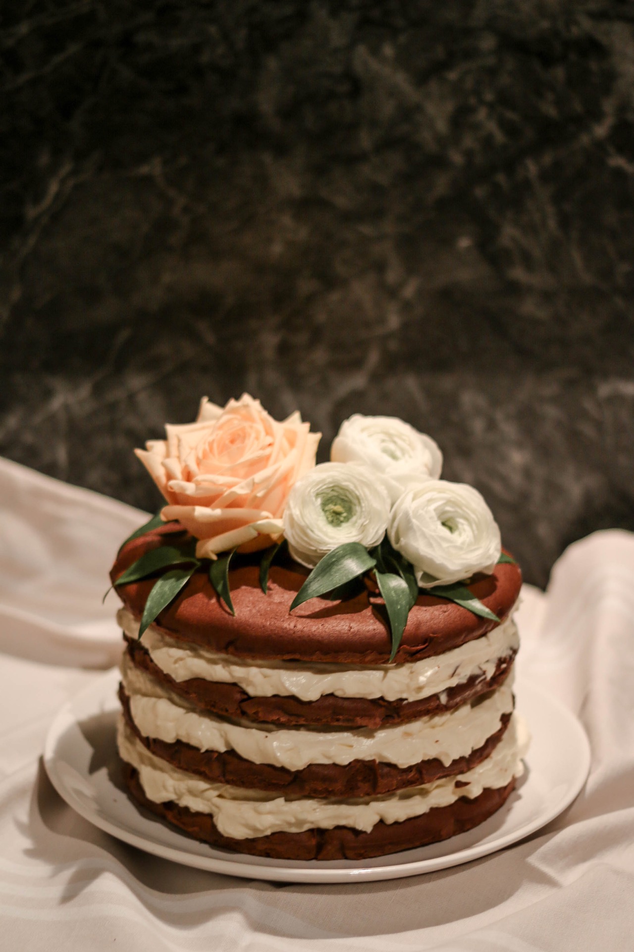 Chocolate Vanilla Naked Cake Fashionnes Mode Lifestyle Blog